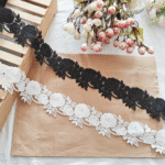 Floral waves sequins