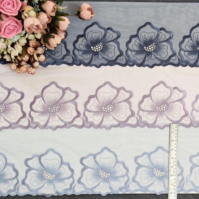 Classy floral net lace - Image 4