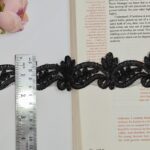 Black paisley cord