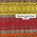 2 sided cutwork hakoba