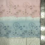 Chiffon embroidered lace