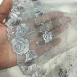 Grey roses net - Image 2