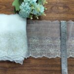 Delicate glitter threadwork net - 4 shades