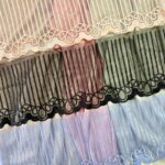 Smart Stripes net lace - 3 shades