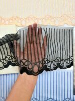 Smart Stripes net lace - 3 shades - Image 3