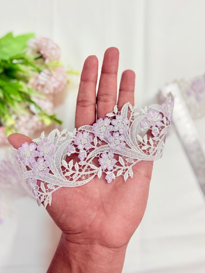 Dual tone floral gpo lace - Image 2
