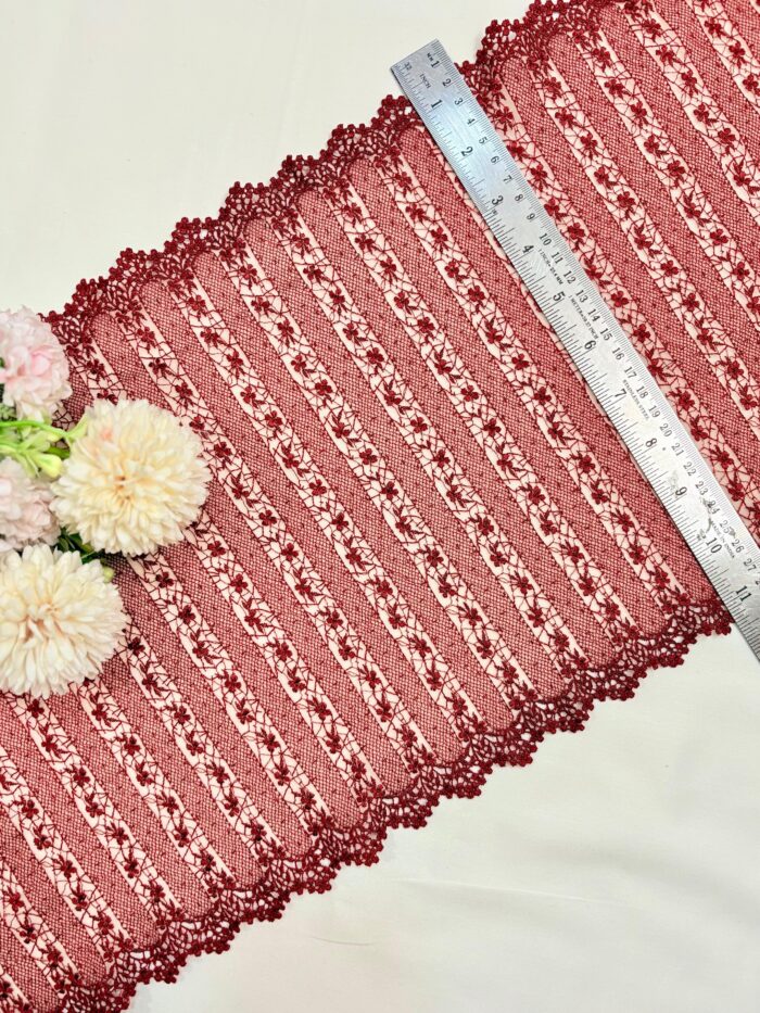 Two border broad embroidery net - Image 4