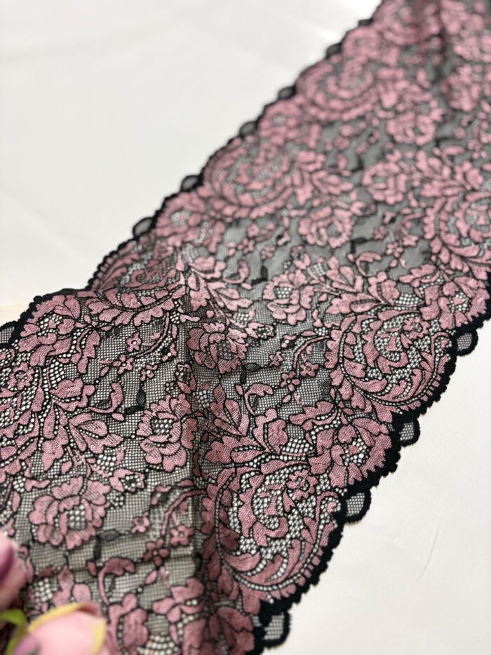 Dual tone chantilly lace (mildly strechable) - Image 3