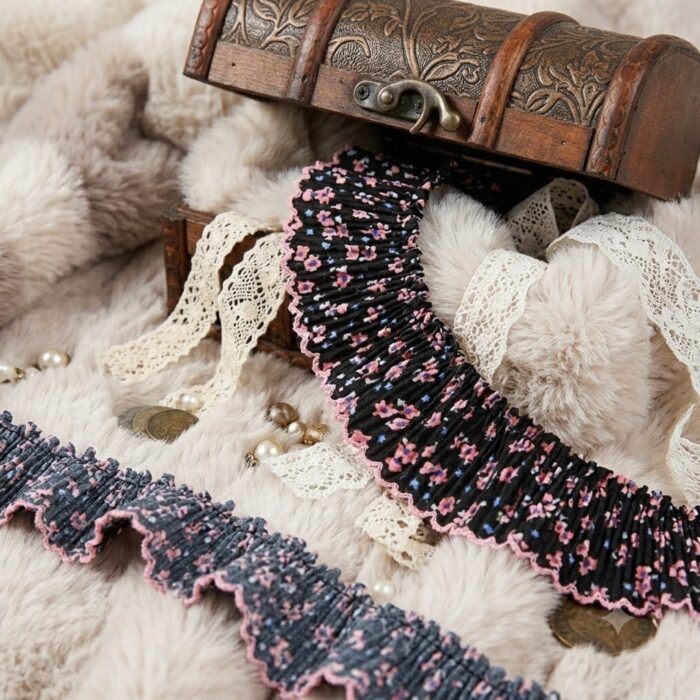 Korean mini Printed frills - Image 3