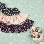 Korean mini Printed frills
