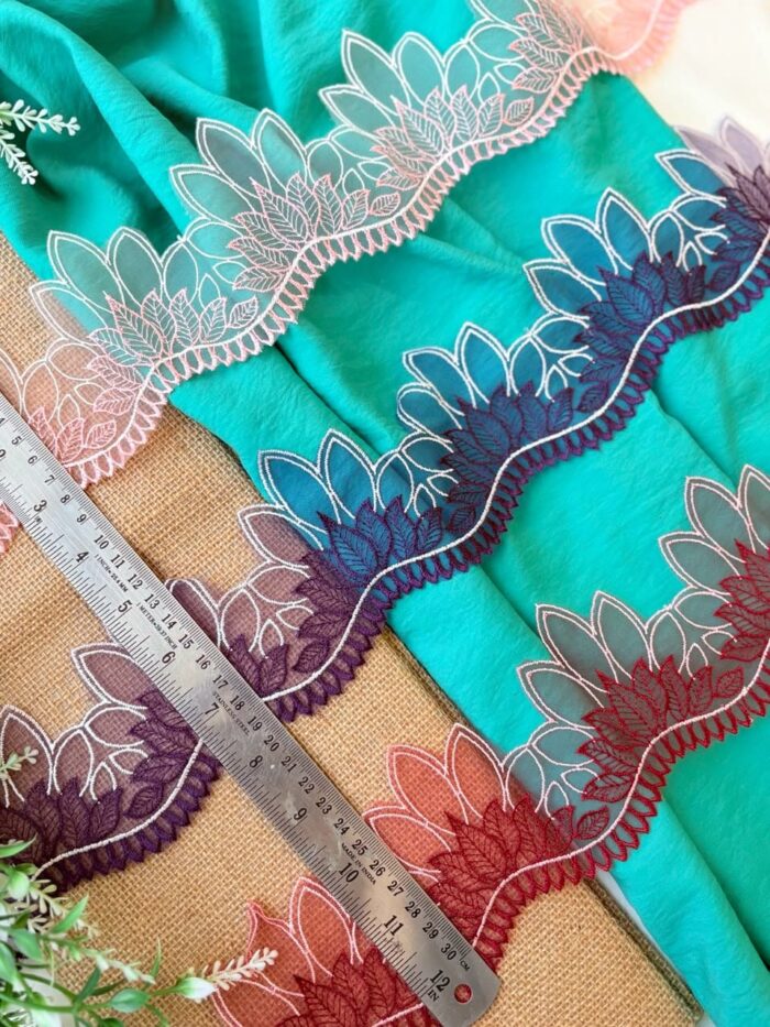 Lotus dual tone net - 3 Shades - Image 4