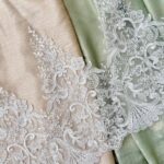 Elegant crown in offwhite
