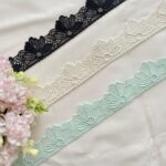 Half cut flowers gpo lace - 3 shades