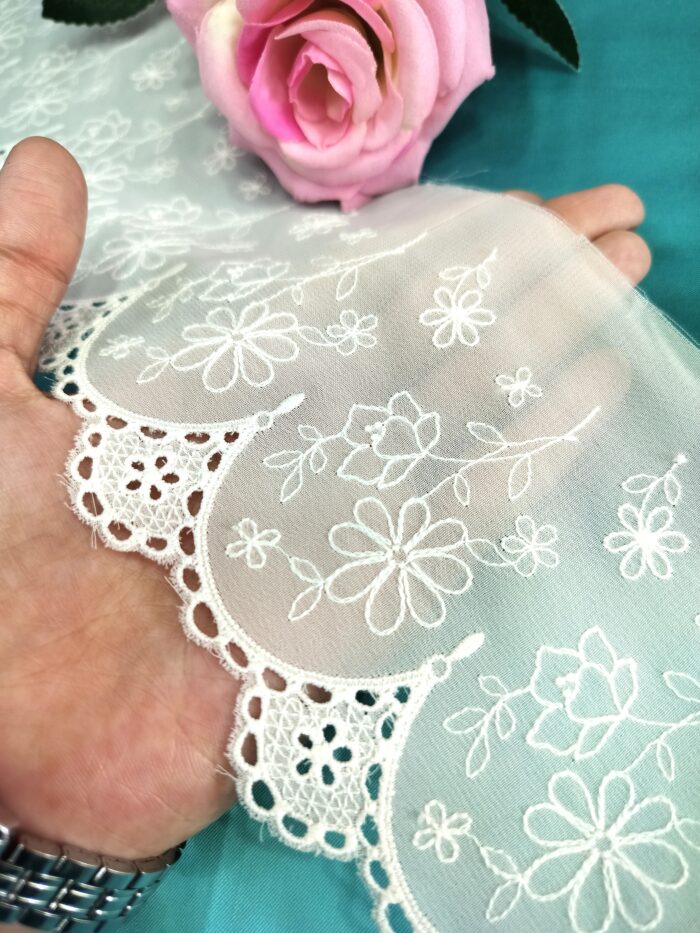 Chiffon border net - Image 2