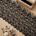 Intricate black floral gpo